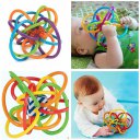 Bell Rattle Baby Bell Ball Toy Rattles Develop Intelligence Plastic Hand