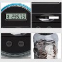 LCD Display Electronic Digital Counting Coin Bank Money Saving Box Jar Counter