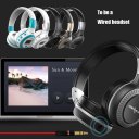 B19 Wireless Stereo Bluetooth Headsets Headphone LCD Display With Mic FM Radio