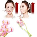 Elegant Flower Shape Portable Facial Massager Roller Anti-Wrinkle Face Lifter