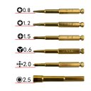 Six in One Professional Screwdriver Set for iPhone 7 Repairing Tools 8107
