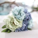 5 Heads Special Peony Bridal Bouquet Artificial Flowers Wedding Bouquet