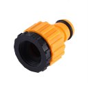 3pcs/set Garden Water Hose Pipe Fitting Set Yellow Water Hose Pipe Connector