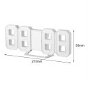 8 Shaped Large Modern Design Digital LED Display Wall Desktop Table Clocks