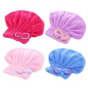 Quick-drying Hair Drying Hat Head Wrap Cap Bathing Super Absorbent Shower Cap