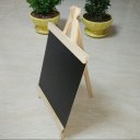 Blackboard 24*13cm Wooden Message Board With Adjustable Wooden Stand Durable