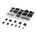 620pcs 2.54mm Dupont Wire Jumper Housing Pin Header Connector Housing Kit