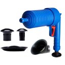 High Pressure Air Drain Blaster Cleaner Toilets Drain Cleaner With 4 Adapters