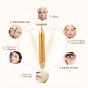 Facial Massager T Shape Facial Beauty Care Vibration Facial Beauty Massager