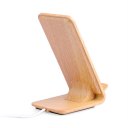A8 Fast Wireless Charger Double Coils Design Qi Quick Charging Stand Pad