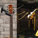 Guitar Wall Hanger Lock Rack Hook for Home Studio Display Guitar Acoustic