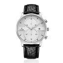 Men Watch Luxury Brand Men Casual Leather Band Strap Sport Watch Round Dial