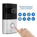 Wireless WiFi Battery Video Doorbell Phone Remote PIR Motion Home Alarm System