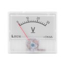 Professional DC 0-30V Square Analog Volt Voltage Panel Meter Voltmeter Gauge