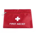 1.4L PVC First Aid Kit Red Camping Emergency Survival Bag Bandage Drug