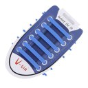 Innovative Unisex Running No Tie Shoelaces Elastic Silicone Shoe Lace For Shoes