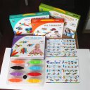 24PCS Multicolor Magnetic Building Sets Soft Building Blocks Initiation Toy