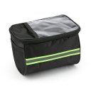 20 Inch Large Capacity Polyester Bike Front Basket Waterproof Handlebar Bag