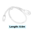 RJ45 Network Extension Cable Ethernet Cat6 Male To Female Adapter For Laptop