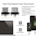 Micro USB Plug Adapter Connector for Round Magnetic Cable for Android