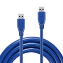 3FT/1M Superspeed USB 3.0 Type A Male to Type A Male Extension Cable Cord Wire