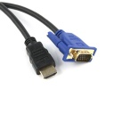 5.9ft Gold 24+1 DVI-D Male to HDMI Male Cable for HDTV HD