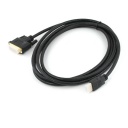 10ft Gold 24+1 DVI-D Male to HDMI Male Cable for HDTV HD