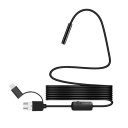 Android 8MM Micro USB Type-c USB 3-in-1 Computer Endoscope Borescope Tube