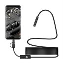 Android 5.5MM Micro USB Type-c USB 3-in-1 Waterproof Computer Endoscope