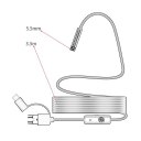 Android 5.5MM Micro USB Type-c USB 3-in-1 Waterproof Computer Endoscope