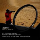 Zomei 40.5/49/52/55/58/62/67/72/77/82mm Standard Frame Camera UV Filter