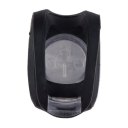 LED Bicycle Bike Cycling Silicone Head Front Rear Wheel Safety Light Lamp