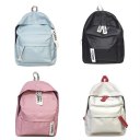 Large Capacity Backpack Shoulder Bag Fashion Double Zipper Students School Bag