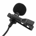 Mini Lavalier Mic Tie Clip Microphones Smart Phone Recording Speaking Singing