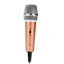 Condenser Studio Vocal Handheld Microphone With Cable KTV Mobile Phone Party