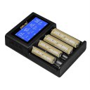 4 Slots Smart LCD Rechargeable Battery Charger for AA & AAA Ni-MH Ni-cd