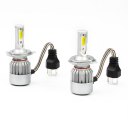 110W 3800LM LED Light Headlight Kit Car High Low Beam Bulb Kit 6000K Fog Lamp