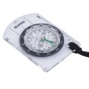 New Baseplate Ruler Map Scale Camping Hiking Survival Compass Emergency