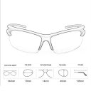 New Sport Outdoor Riding Cycling UV400 Protection Sunglasses Transparent