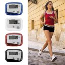 Lightweight Mini Digital LCD Pedometer Run Jogging Step Walking Distance Counter