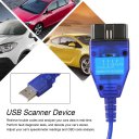 VAG KKL USB 409+ FIAT ECU Scan OBD OBD2 Diagnostic Scanner Tool for Cars