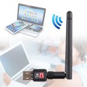Mini USB 150M 150Mbps Wireless LAN Adapter 802.11b/n/g WiFi w/ 2dBi Antenna