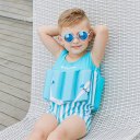 Boys Float Suits Striped One-piece Buoyancy Swimwear Swimsuits WK-NTL011