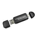 Multifunction OTG USB Card Reader Writer High-speed SD Micro-SD Card Reader