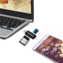 Multifunction OTG USB Card Reader Writer High-speed SD Micro-SD Card Reader