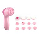 12 in 1 Multifunction Electrical Facial Cleansing Brush Face Body Massager Kit