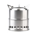 Outdoor Portable Wood Burning Backpacking Emergency Survival BBQ Camping Stove