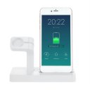 2 in 1 Charging Dock For Apple Charger Holder For iWatch For iPhone 7/6/5