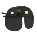 Cow Leather Archery Finger Guard Protection Pad Glove Tab Bow Shooting