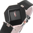 Waterproof Women Wristwatch Elegant Quartz Watch Ultra-Light Lozenge Glass